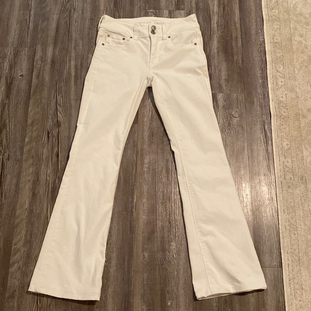 White jeans